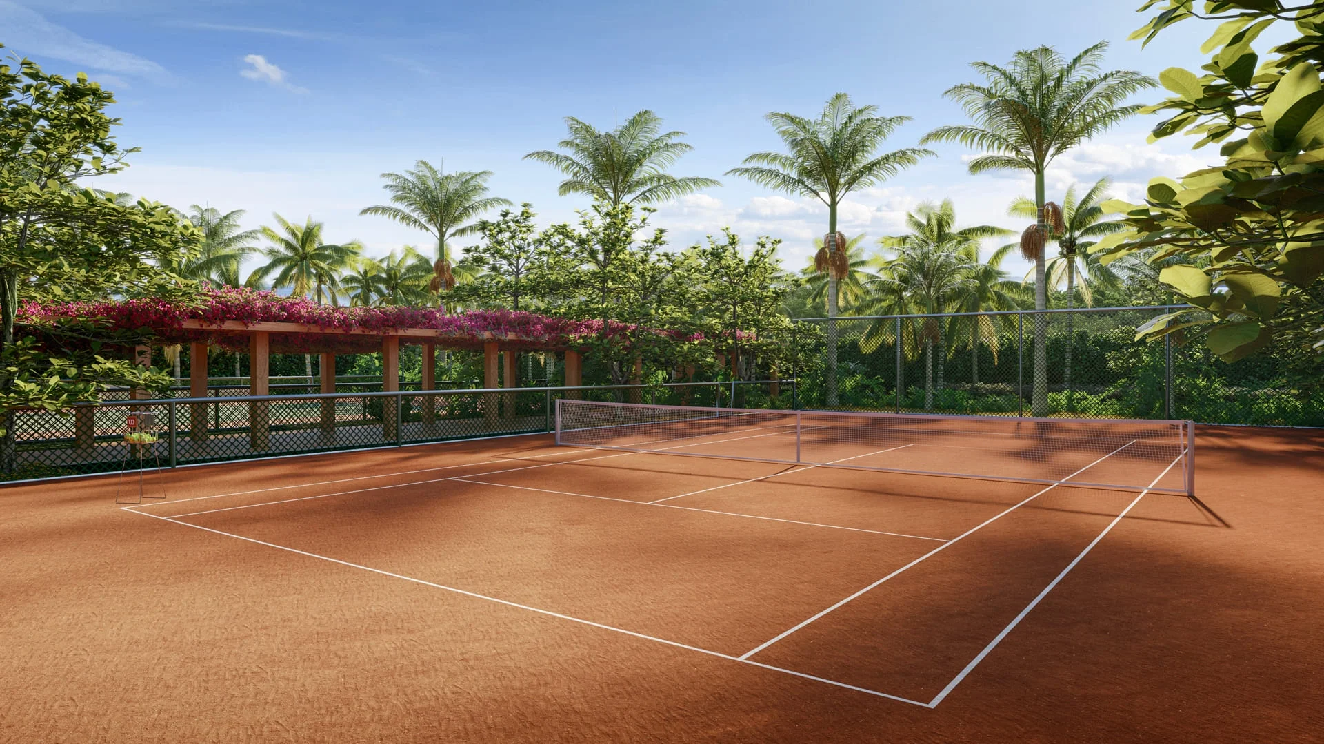 Quadra de Tênis