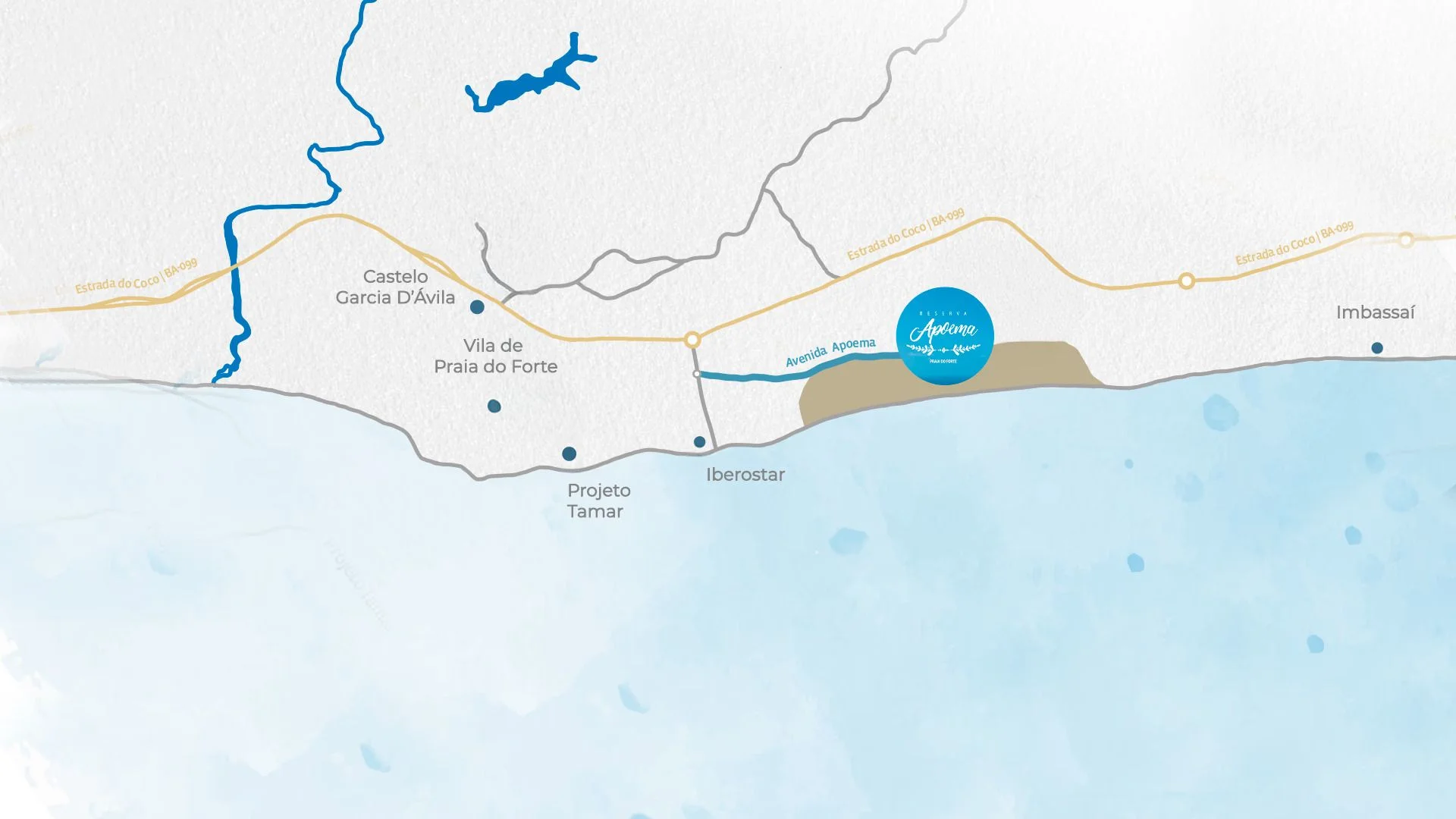 Mapa região Salvador